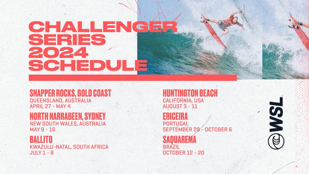 2024 Challenger Series Schedule