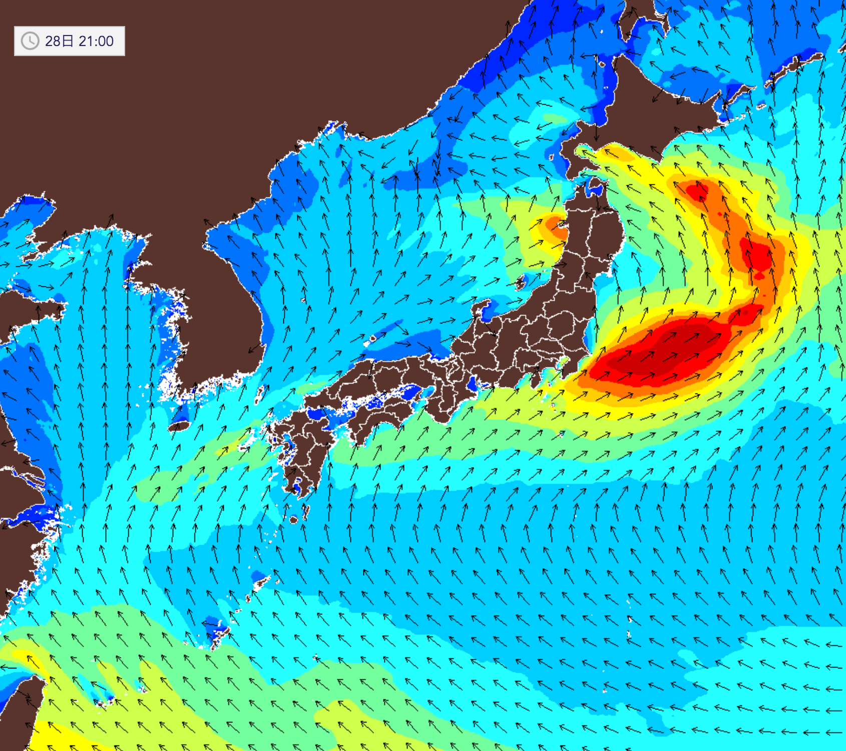 沿岸 波浪 モデル 予報