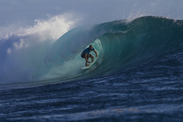 9.33をスコアし勝利を掴んだオーウェン・ライト© ASP / Kirstin