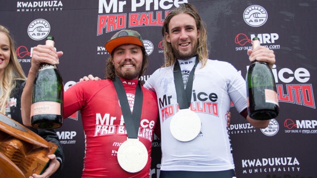 Tim Reyes (USA)とMatt Wilkinson (AUS) Photo：ASP / Kelly Cestari