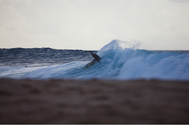 Above : Kolohe Andino. Below : Jack Freestone.