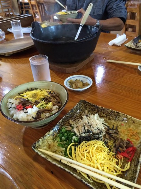 奄美名物の鶏飯(けいはん)、思い出したら食べたくなってきた～!!