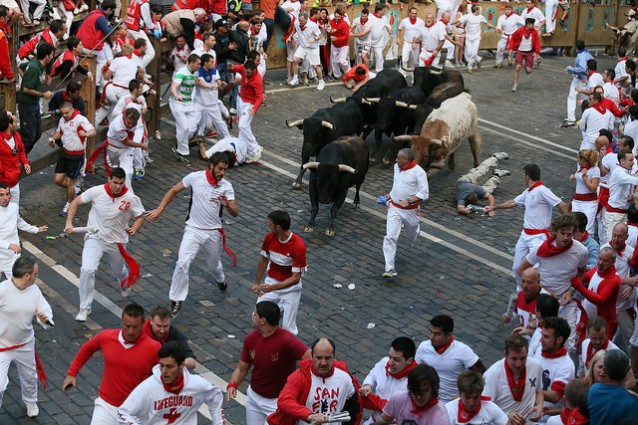 牛追い祭り