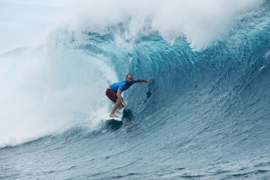 コンペティション初のパーフェクト10をスコアしたCJ IMAGE CREDIT: WSL / Robertson