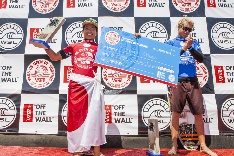 大原洋人が優勝。日本のサーフィン史上初となる快挙　Image: © WSL/Rowland