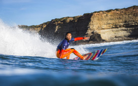 Mahina Maeda(HAW),Ericeira 2016
WSL/Damien Poullenot