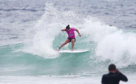 優勝したタイラー・ライト。PHOTO: © WSL/ Smorigo