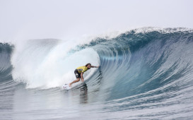 ラウンド3へ勝ち上がったウィルコ- WSL / Damien Poullenot