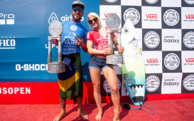 トリードとタティアナ　PHOTO: © WSL/ Van Kirk