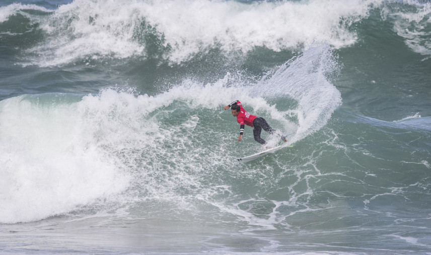 Hiroto's surfing was incredible allweek. WSL / POULLENOT/AQUASHOT