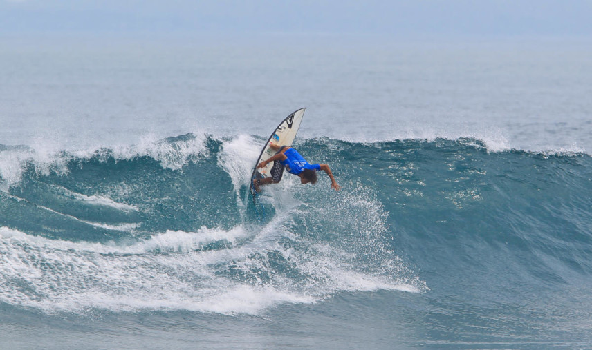 あと一歩及ばなかった和井田理央プロ/WSL / RAHMAT R ONG