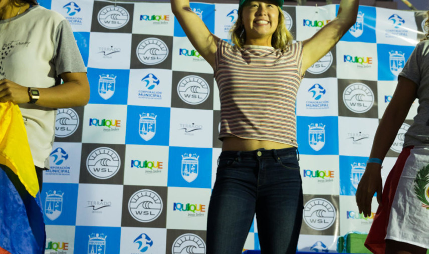 Women'sで優勝したオータム・ヘイズ/WSL / NICOLAS DIAZ