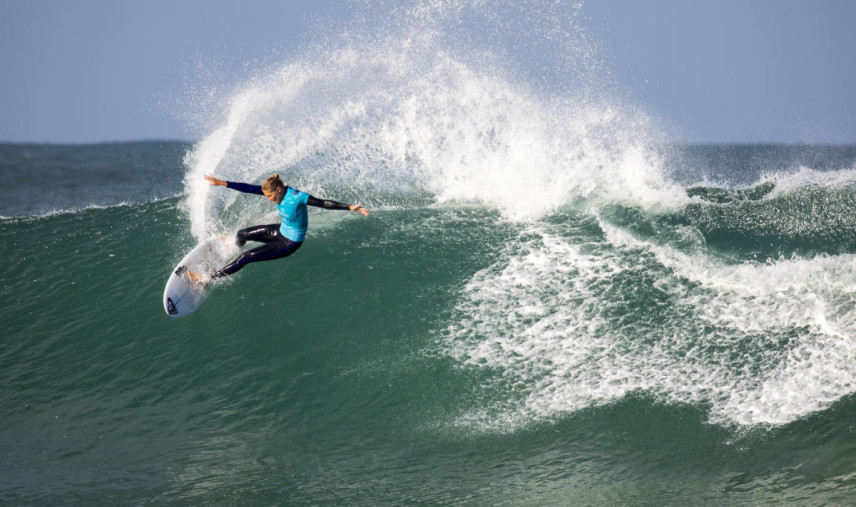 優勝したステファニー・ギルモア/wsl/ pierre tostee