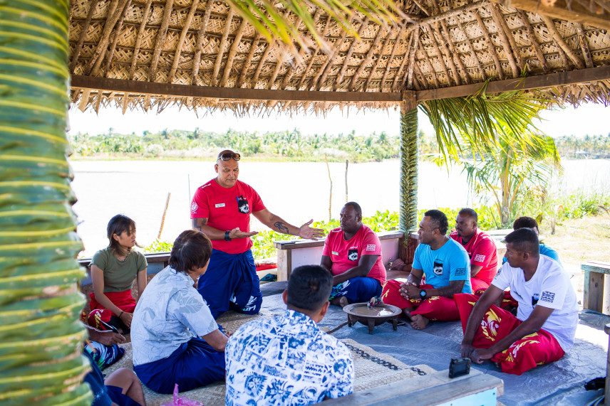 ian's fijian surf company and kava celemony.