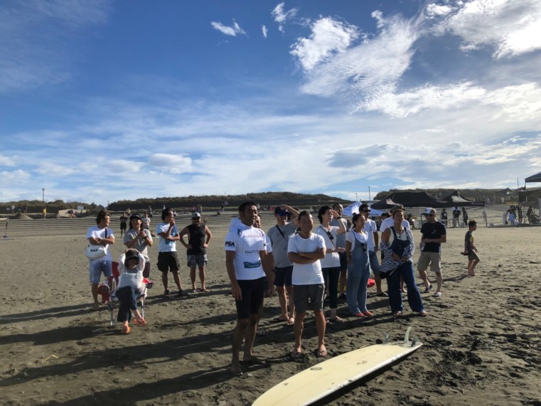 ロングボード第4戦『swatch ALL JAPAN PRO 鵠沼』 引退試合にて