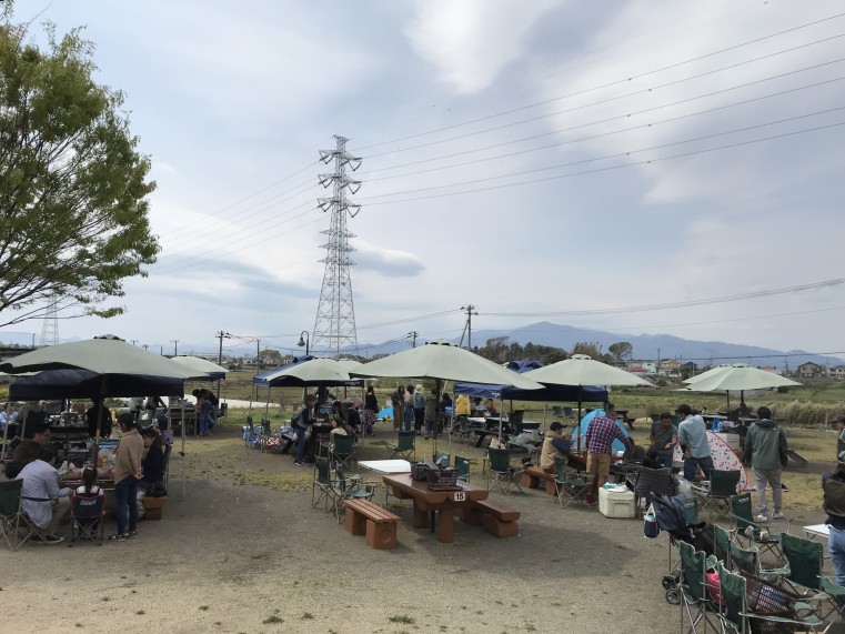 のどかな風景、天気が良いと富士山が見えることも