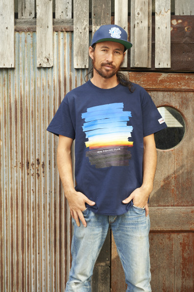 繧ケ繧ソ繧、繝ェ繝ウ繧ッ繧・HORIZON TEE (IRIE FISHING CLUB)2