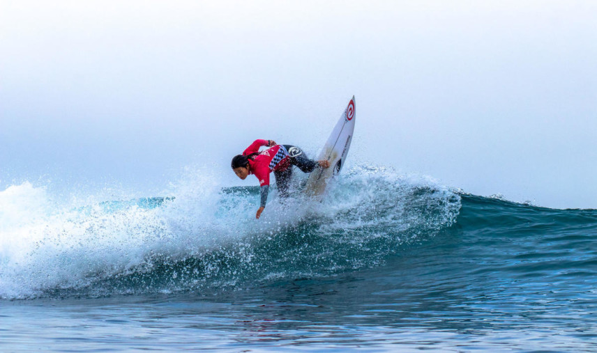 優勝を果たした黒川プロ/WSL / Ian Thurtell