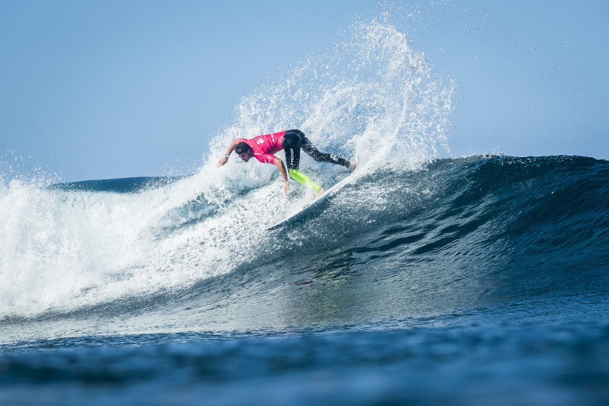 QS初優勝となったガスパード・ラスナー/© WSL / Poullenot