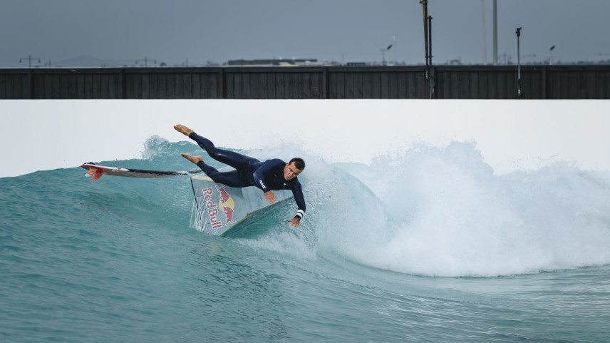 ボードスライドに挑戦するジュリアン・ウィルソン/WSL / Andy Green