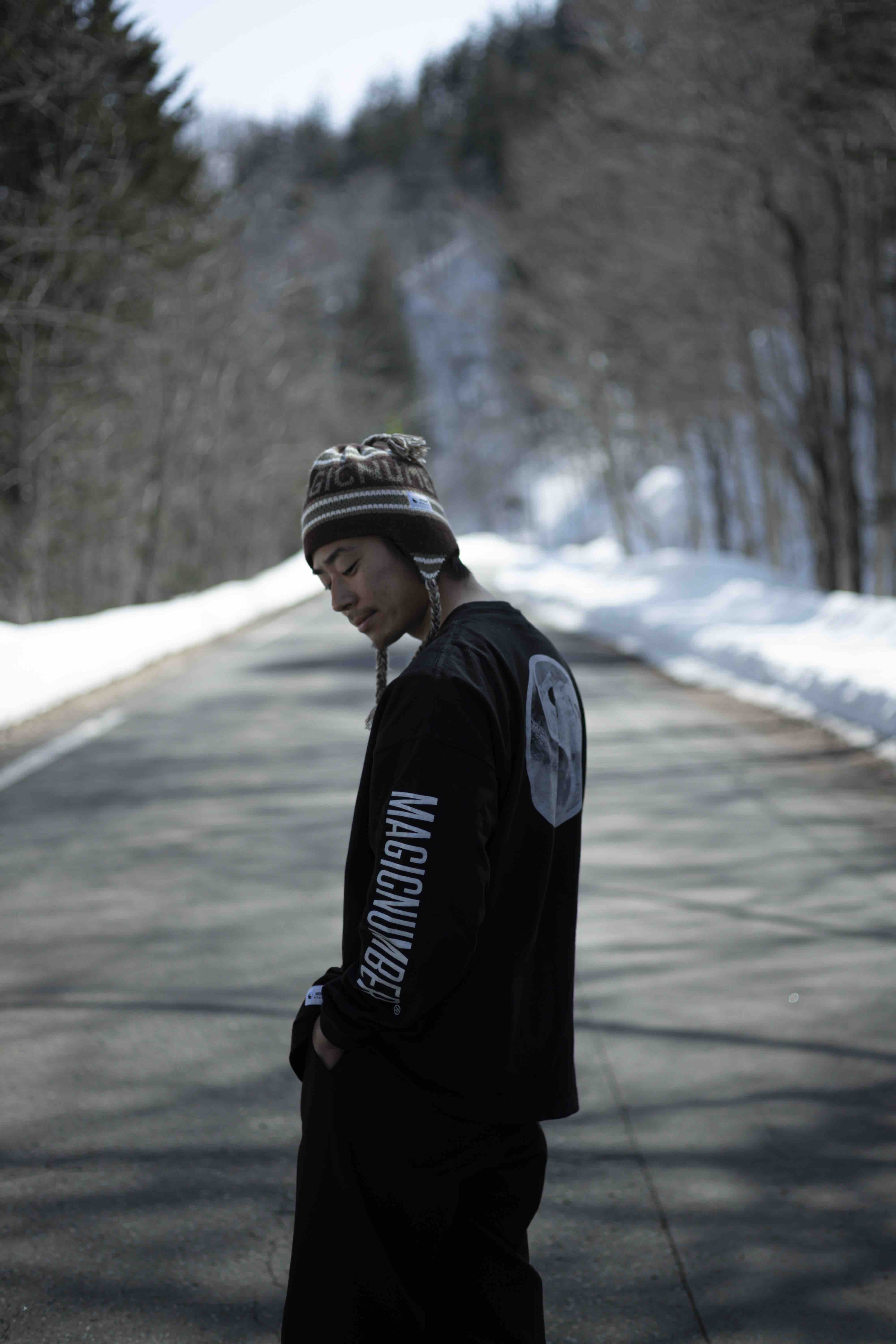 ビーニー　NOMADIK EAR FLAP BEANIE 23-24 BLACK