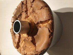 最近はまり中の米粉のシフォンケーキ！