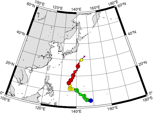 2022 台風1号