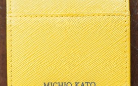 イエローのお財布