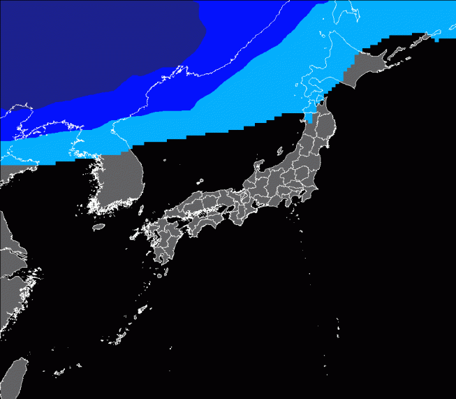 2022.12.13午後3時の寒気予想図