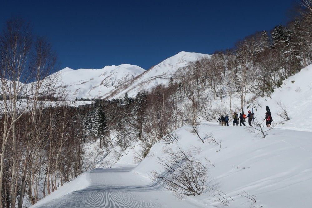 hikeの前半は余裕があったのだが......