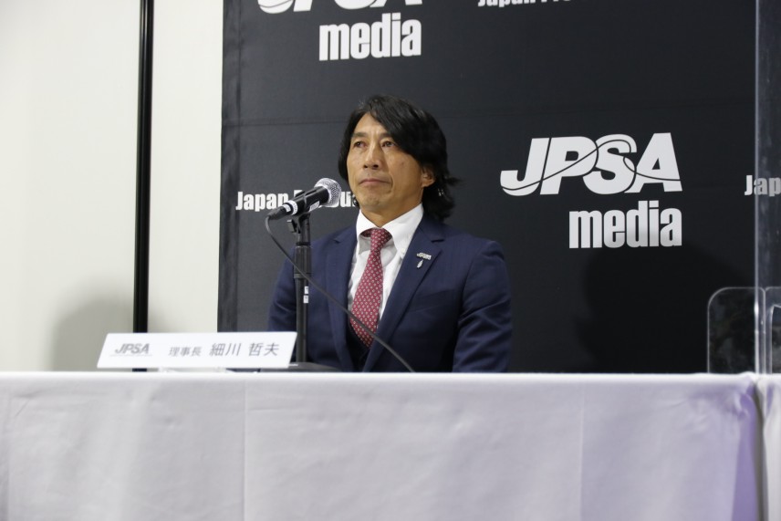 「S-LEAGUE」について語る細川哲夫氏