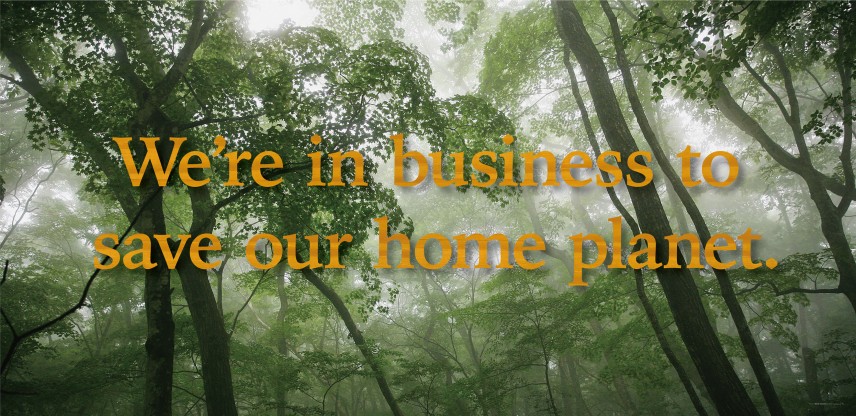 「私たちは、故郷である地球を救うためにビジネスを営む。」©MINA TABUCHI