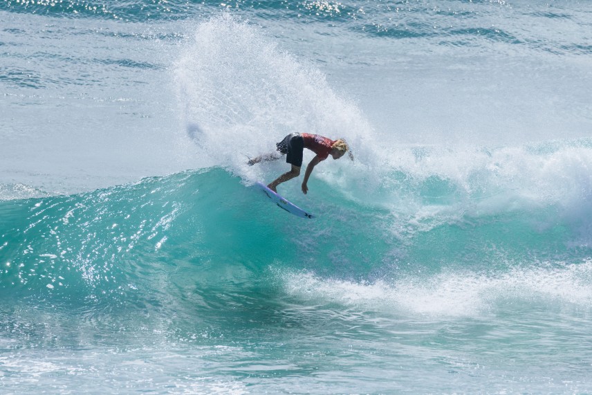 2022 Junior World Champion Jarvis Earle (AUS) will make his maiden appearance on the Challenger Series at the Boost Mobile Gold Coast Pro Pres. by GWM. Credit: © WSL / Miers