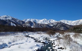 白馬を流れる松川と白馬連山との素敵なコラボレーションGOOD.jpg縮小