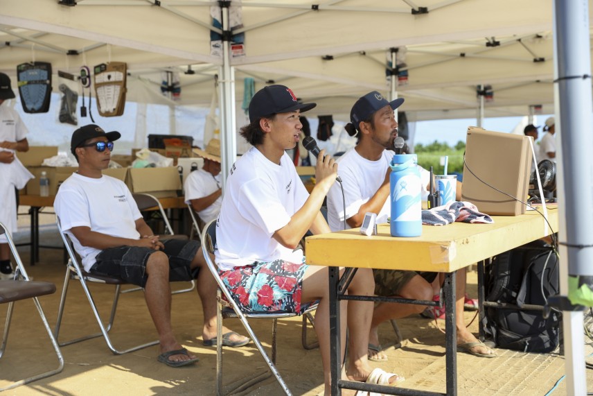 2023年優勝  寺田文太プロがDJとして参加/Photo by Kenji Iida