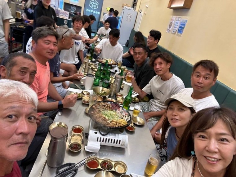 韓国の鍋料理もとても美味しかったです。