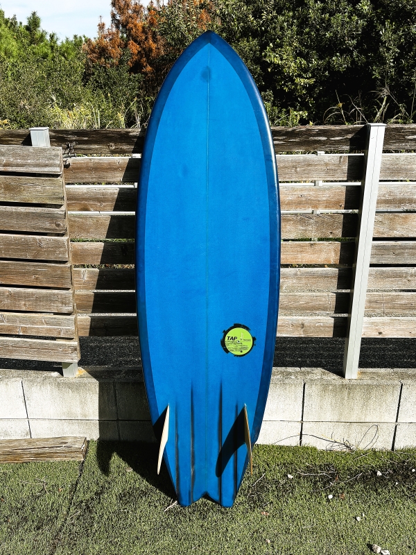 こちらも5'10の4チャンネルフィッシュで
