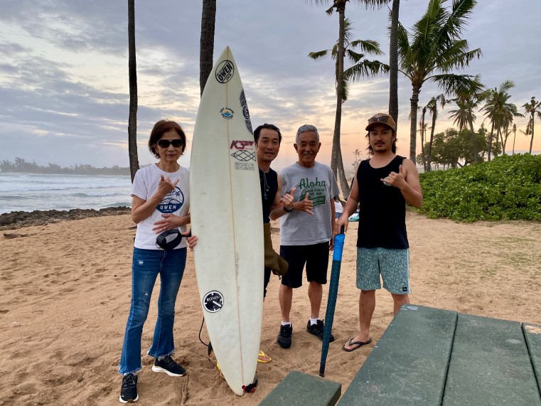 Takako,Bob,Hiroshi & Kei.
