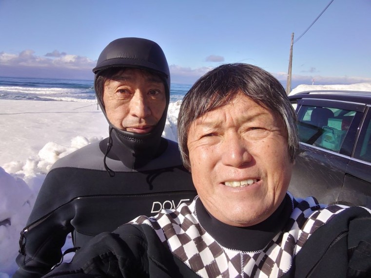 札幌SUPSHOPのK氏との記念撮影