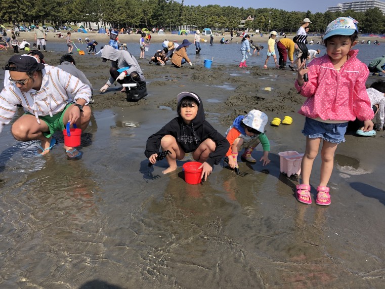 戦線離脱する前の子供たち