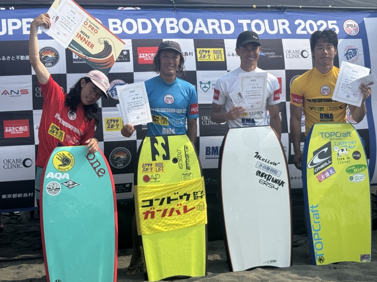 優勝：加藤優来　2位：近藤義忠　3位：粂総一郎　4位：蛭間　拓斗