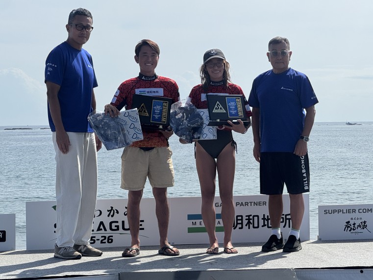 優勝 浜瀬　海 吉川　広夏