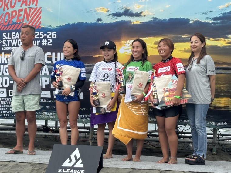 優勝：山口晴菜　2位：大池裕美子　3位：原田來愛　4位：田村聡美 