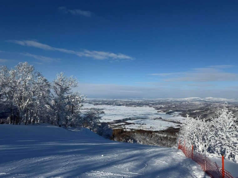 カムイスキーリンクスの美しい景観