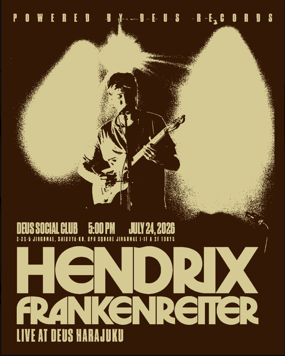Hendrix Tokyo Show Flyer (July 24)