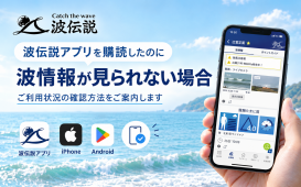 波伝説アプリ購読確認ガイド