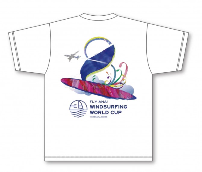 ウィンドサーフィンW杯Tシャツグラフィッ